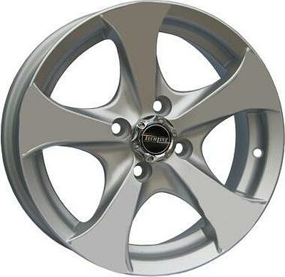 Tech Line TL625 6.5x16 4x108 ET 25 Dia 65.1 Silver