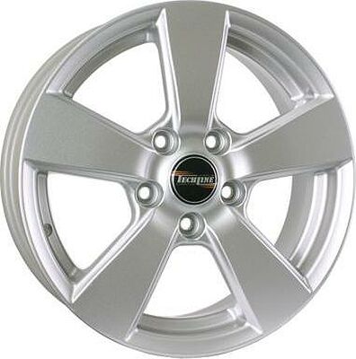 Tech Line TL631 6.5x16 5x114.3 ET 45 Dia 60.1 silver