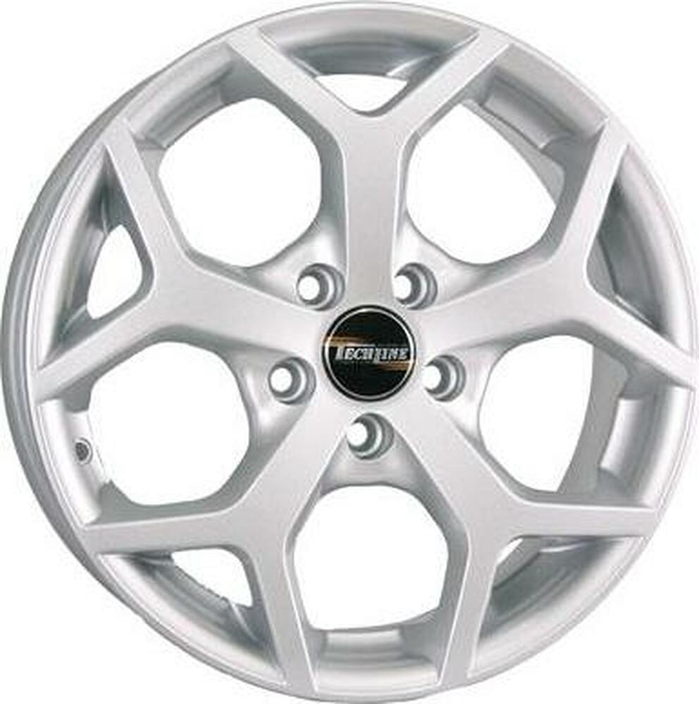 Tech Line TL632 6x16 5x114 ET 52 Dia 67 Silver
