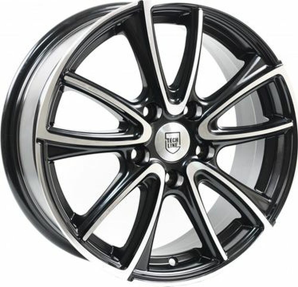 Tech Line TL672 6.5x16 5x114.3 ET 43 Dia 67.1 BFP