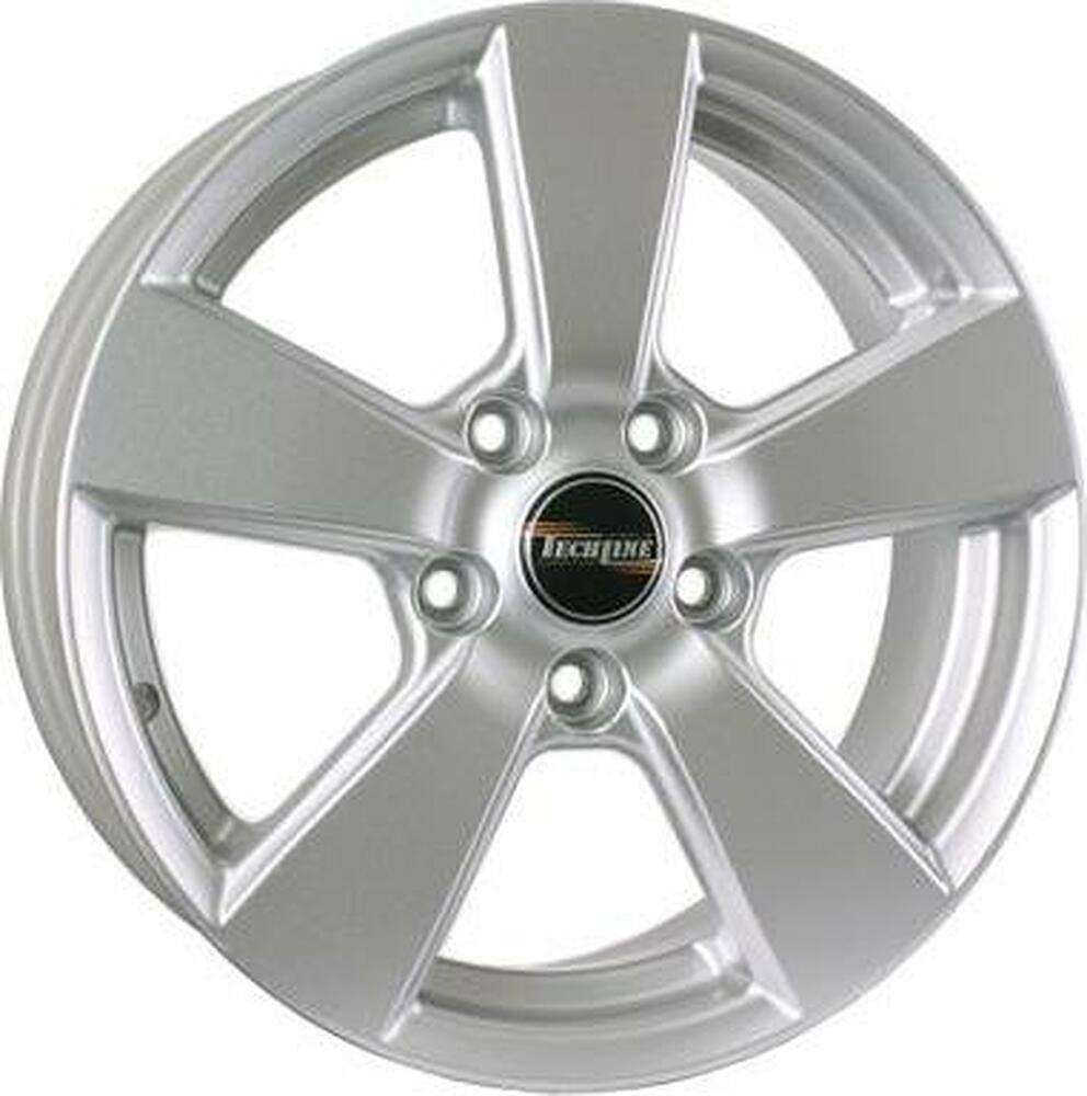 Tech Line TL701 6x17 5x114 ET 45 Dia 60 Silver