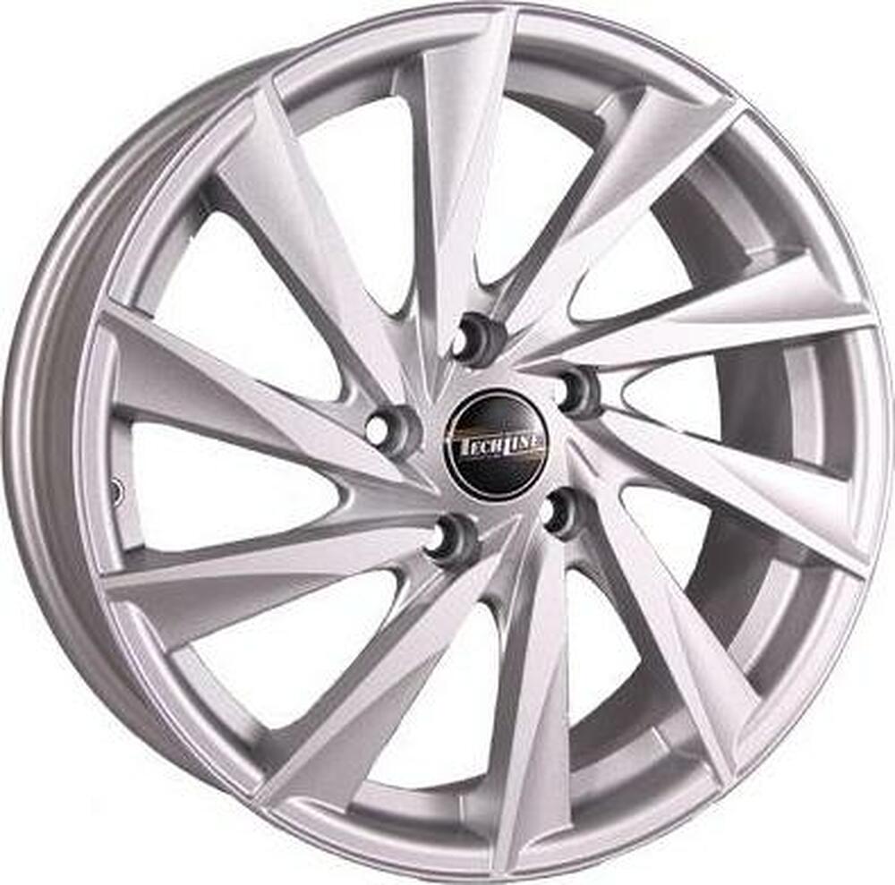 Tech Line TL706 7x17 5x114 ET 45 Dia 67 Silver