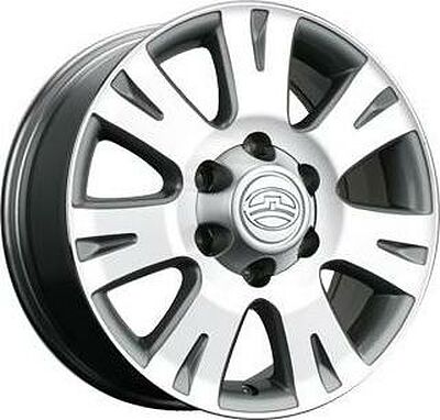 TG Racing LZ 078 7x17 6x139.7 ET 38 Dia 100 SILVER