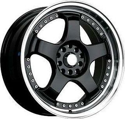 TG Racing LZ 081 6.5x15 10x108 ET 38 Dia 67.1 BLACK POL