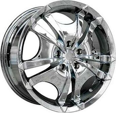 TG Racing LZ 102 8x18 5x120 ET 20 Dia 74.1 хром