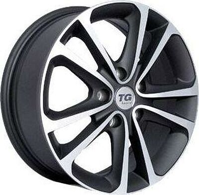 TG Racing LZ 276 7x17 5x114.3 ET 42 Dia 67.1 MATT BLK POL