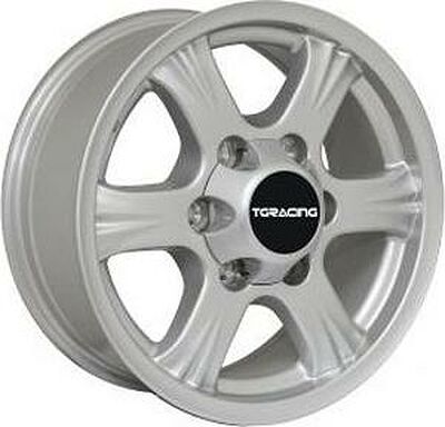 TG Racing LZ 299 7x16 6x139.7 ET 38 Dia 100 SILVER+POLISH LIP