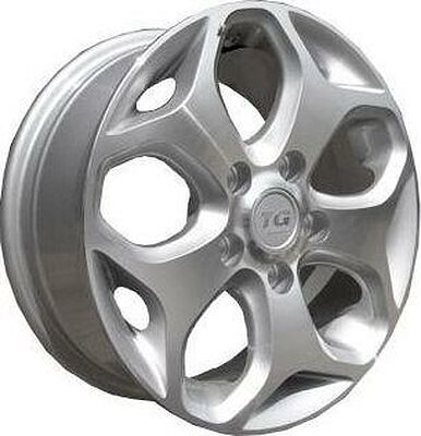 TG Racing LZ 302 6x15 5x108 ET 52.5 Dia 63.3 silver