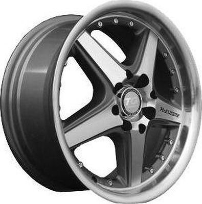 TG Racing LZ 313 6.5x15 5x112 ET 35 Dia 73.1 Polished