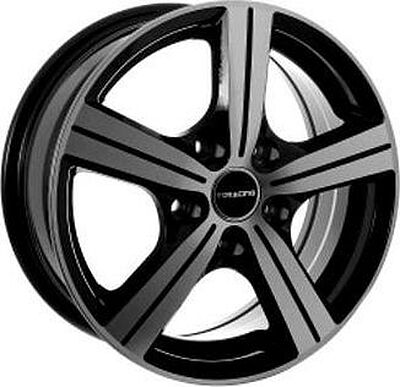 TG Racing LZ 369 5x13 4x98 ET 38 Dia 58.5 BLK POL