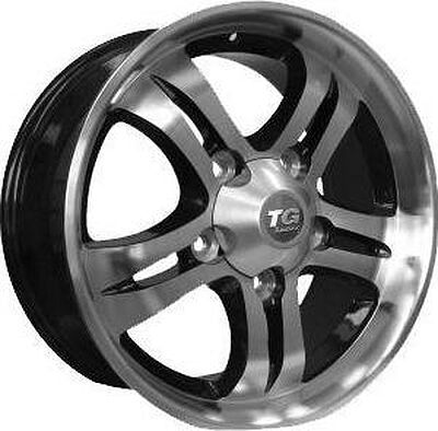 TG Racing LZ 377 8x18 5x150 ET 60 Dia 110.5 BLK POL