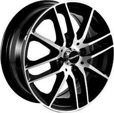 TG Racing LZ 406 5.5x14 4x100 ET 45 Dia 60.1 BLK POL