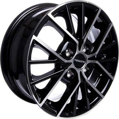 TG Racing LZ 741 5.5x14 4x100 ET 49 Dia 60.1 BLK POL