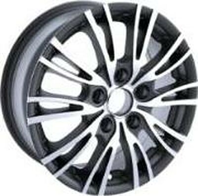 TG Racing LZ 748 6x15 5x105 ET 39 Dia 56.6 WHITE+BLACK