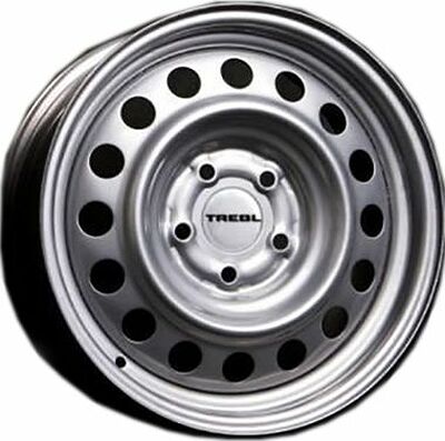 Trebl 64H38D 6x15 5x100 ET 38 Dia 57.1 silver