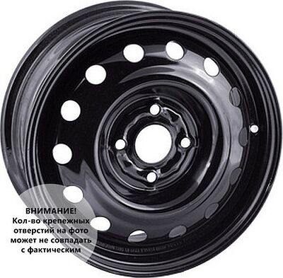 Trebl 6515T_P 5.5x14 4x100 ET 39 Dia 56.6 Black