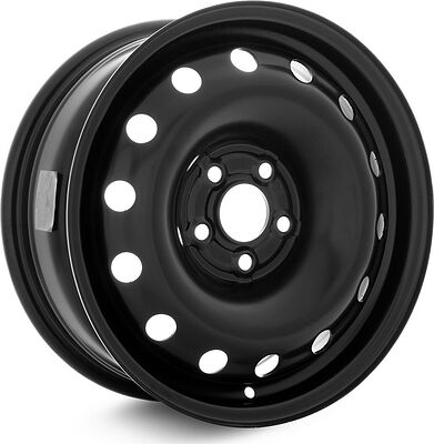 Trebl Volkswagen 64H38D P 6x15 5x100 ET 38 Dia 57.1 Black