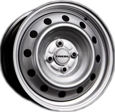 Trebl X40003 6x15 4x100 ET 40 Dia 56 Silver