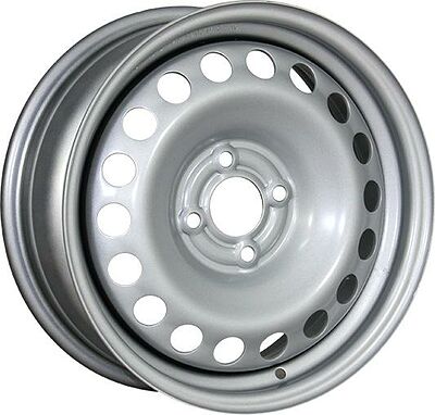 Trebl X40014 6x15 4x100 ET 36 Dia 60.1 Silver