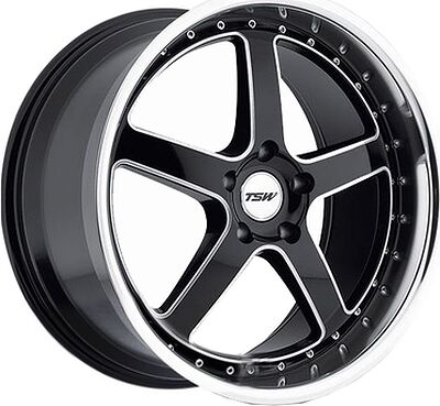 TSW Carthage 8x17 5x114.3 ET 40 Dia 76 gloss black