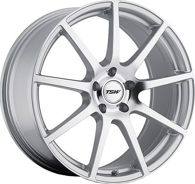 TSW Interlagos 7.5x18 5x114.3 ET 45 Dia 76 silver