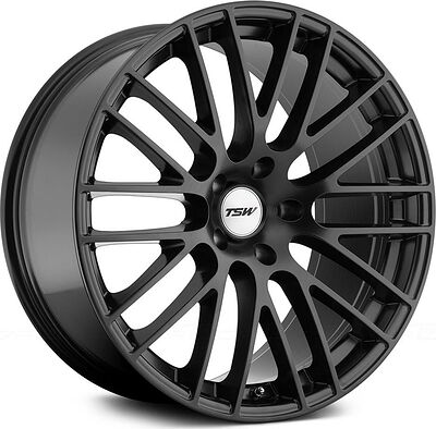 TSW Max 8x17 5x114 ET 40 Dia 76 Matt Black