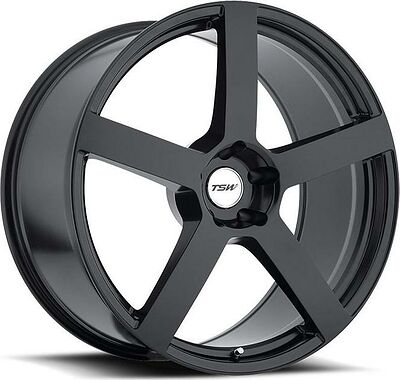 TSW Panorama 8x18 5x120 ET 35 Dia 76 black