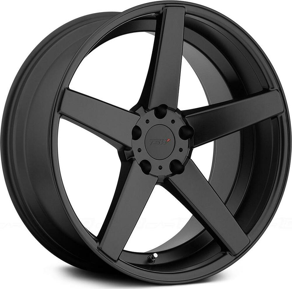 TSW Sochi 8x18 5x100 ET 35 Dia 72 black