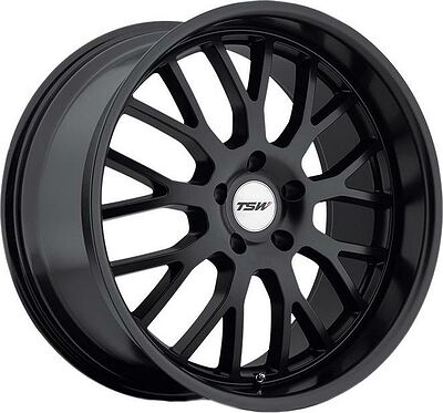 TSW Tremblant 8x17 5x114.3 ET 40 Dia 76 Matte Black