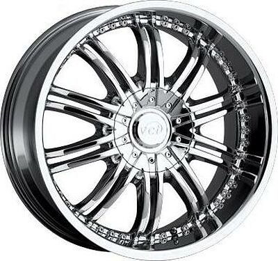 VCT Wheel Santino 9.5x22 6x114.3 ET 18 Dia 72.6 chrome