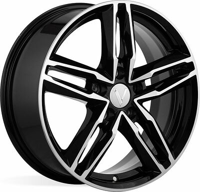 Vector B138 7x17 5x112 ET 40 Dia 57.1 silver