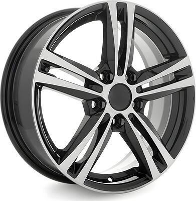 Vector B217 6x16 5x114.3 ET 43 Dia 67.1 черный алмаз