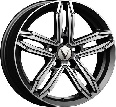 Vector B256 6.5x16 5x114.3 ET 50 Dia 66.1 черный алмаз