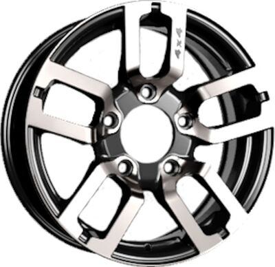 Vector K100 6.5x16 5x139.7 ET 40 Dia 98 сильвер S
