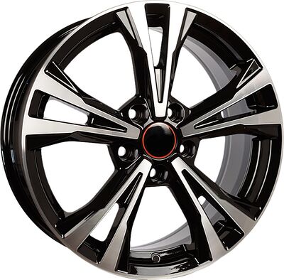Vector R204 7x17 5x112 ET 40 Dia 57.1 черный алмаз