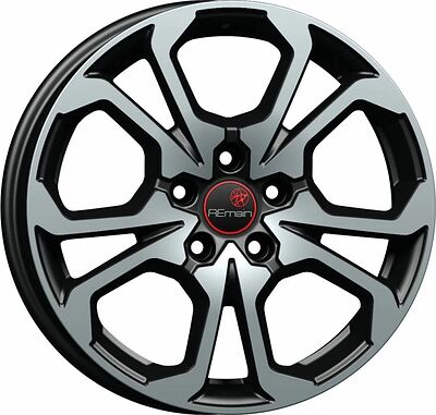 Vector R242 6.5x17 5x114.3 ET 46 Dia 67.1 черный алмаз