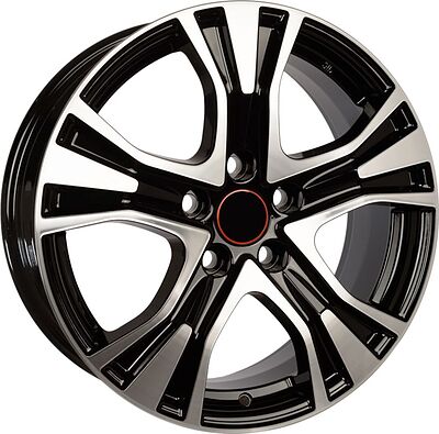 Vector Skoda Kodiaq B159 7x17 5x112 ET 40 Dia 57.1 Black Polished