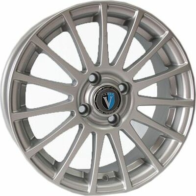 Venti 1507 6x15 4x100 ET 36 Dia 60.1 Silver