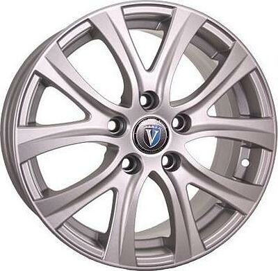 Venti 1609 6.5x16 5x114.3 ET 45 Dia 67.1 silver