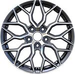 Venti 1719 7x17 5x108 ET 45 Dia 60.1 BFP Venti 1719 7x17 5x108 ET 45 Dia 60.1 BFP