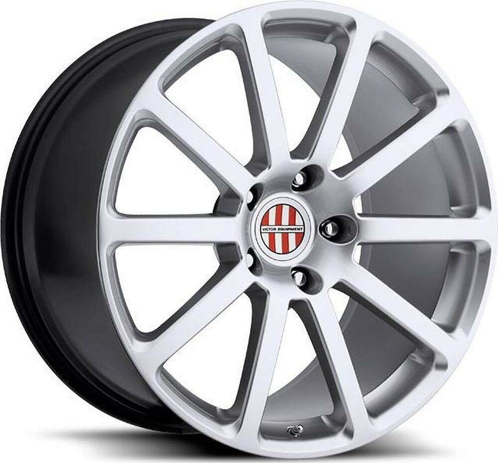 Victor Equipment Zehn 9.5x19 5x130 ET 49 Dia 71.6 Hyper Silver