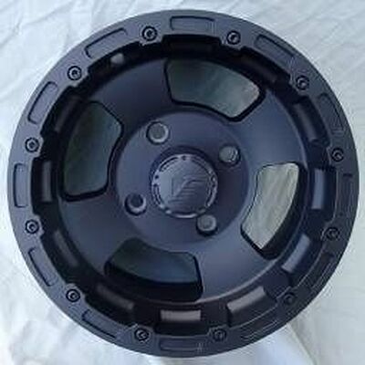 Vision Wheel 161 Bruiser 8x12 4x101.6 ET -9 Dia 69.85 Black