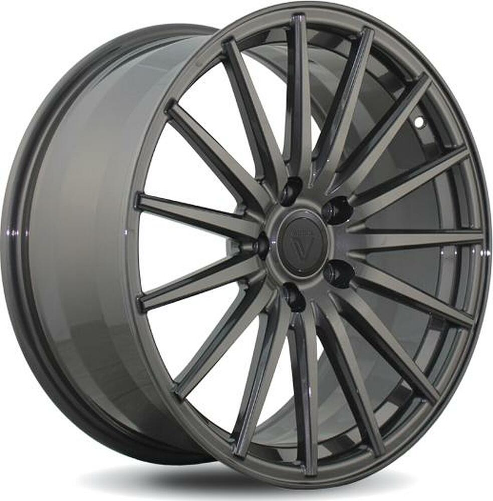 Vissol F-002 10x21 5x130 ET 45 Dia 84.1 gloss_graphite