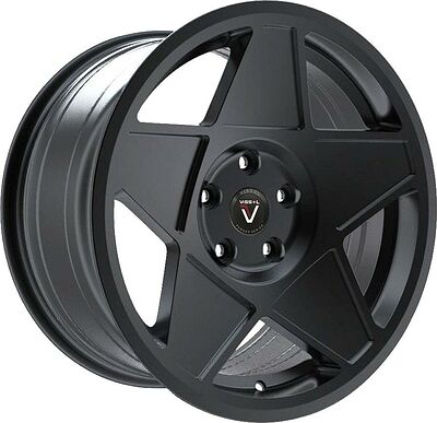 Vissol F-005 8.5x19 5x120 ET 35 Dia 74.1 satin-black