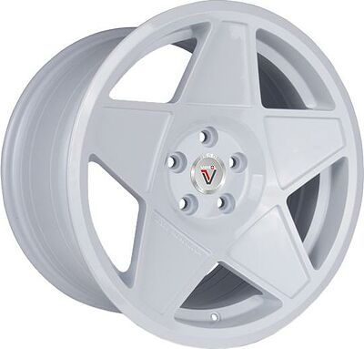 Vissol F-005 9.5x18 5x112 ET 40 Dia 66.6 white