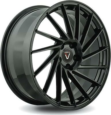 Vissol F-305R 9x22 5x108 ET 32 Dia 73.1 gloss-graphite