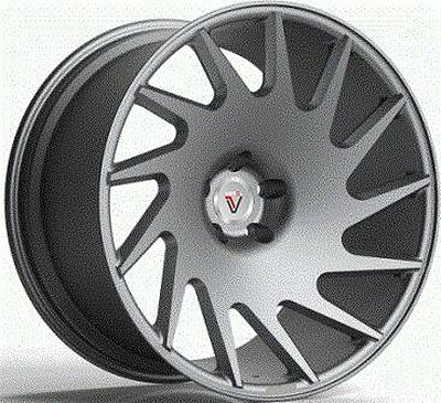 Vissol F-313R 9x22 5x108 ET 32 Dia 73.1 gloss-graphite