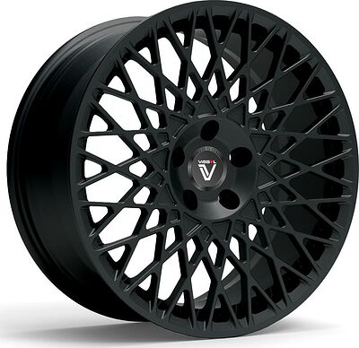 Vissol F-501 9.5x19 5x112 ET 35 Dia 66.6 gloss-charcoal