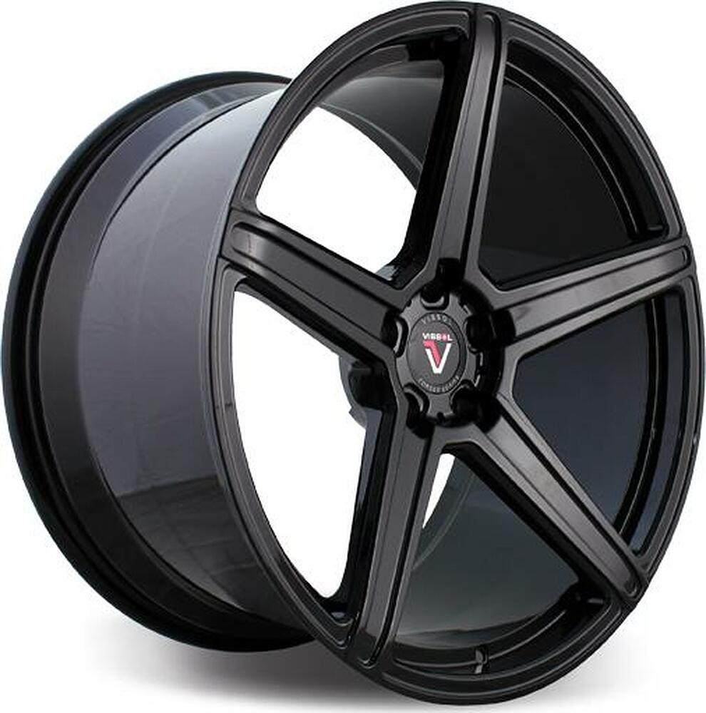 Vissol F-505 10.5x20 5x120 ET 42 Dia 74.1 gloss-black