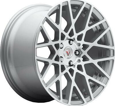 Vissol F-677 8.5x18 5x114.3 ET 45 Dia 72.6 silver-polished